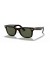 Ray-Ban RB2140F الأصلية عابر سبيل الكلاسيكية L (52 - 22) مع الأخضر العدسات السلحفاة نظارات الإطار