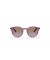 Ray-Ban RB9064S الاطفال XS (44 - 19) مع البنفسجي عدسات و نظارات الإطار الوردي