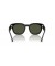 Ray-Ban RB0298S ميجا هوك لتر (53 - 21) مع الأخضر العدسات و النظارات الشمسية الإطار الأسود