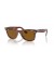 Ray-Ban RB2140 الأصلية عابر سبيل الكلاسيكية ل (50 - 22) مع العدسات البني و البني نظارات الإطار