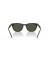 Ray-Ban RB4140 S (49 - 20) مع الأخضر العدسات السلحفاة نظارات الإطار