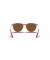 Ray-Ban RB9060SF اريكا أطفال L (52 - 14) مع البني عدسات و نظارات الإطار الوردي