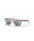 Ray-Ban RB9052SF جديد عابر سبيل الاطفال M (50 - 15) مع الفضة العدسات رمادي نظارات الإطار