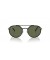 Ray-Ban RB3765 لتر (53 - 22) مع الأخضر العدسات و النظارات الشمسية الإطار الأسود