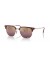 Ray-Ban RB4416F جديدة Clubmaster XXL (55 - 20) مع الأحمر العدسات و النظارات الشمسية الإطار الأحمر