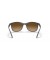 Ray-Ban RB4374 XL (56 - 19) مع العدسات البني و البني نظارات الإطار