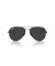 Ray-Ban RB8089 الطيار التيتانيوم ل (58 - 14) مع العدسات السوداء والفضة نظارات الإطار