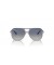 Ray-Ban RB9096S بيل الاطفال M (52 - 13) مع العدسات الرمادية والزرقاء نظارات الإطار