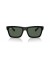 Ray-Ban RB4396 وارن الحيوي القائم م (54 - 20) مع الأخضر العدسات و النظارات الشمسية الإطار الأسود