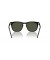 Ray-Ban RB2210 لتر (53 - 21) مع الأخضر العدسات و النظارات الشمسية الإطار الأسود
