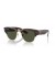 Ray-Ban RB0316S ميجا Clubmaster لتر (50 - 21) مع الأخضر العدسات السلحفاة نظارات الإطار