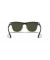 Ray-Ban RB4175 Clubmaster المتضخم L (57 - 16) مع الأخضر العدسات و النظارات الشمسية الإطار الأسود
