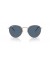 Ray-Ban RBR0103S جولة عكس لتر (53 - 21) مع العدسات الزرقاء والذهب نظارات الإطار