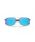 Ray-Ban RB3737CH RB3737 Chromance XXL (60 - 18) مع الأخضر العدسات و النظارات الشمسية الإطار الفضي