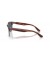 Ray-Ban RBR0504S Clubmaster عكس S (51 - 21) مع العدسات الزرقاء والذهب نظارات الإطار