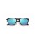 Ray-Ban RB9061SF كريس أطفال L (52 - 14) مع الأزرق العدسات و النظارات الشمسية الإطار الأسود