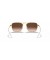 Ray-Ban RB3588 L (55 - 19) مع العدسات البني و البني نظارات الإطار