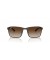 Ray-Ban RB3721 XXL (59 - 17) مع العدسات البني و البني نظارات الإطار