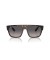 Ray-Ban RB0360S التائه XL (57 - 20) مع العدسات الرمادية و السلحفاة نظارات الإطار