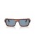 Ray-Ban RB4454 لوكاس الحيوي القائم لتر (53 - 20) مع الأزرق العدسات البني نظارات الإطار