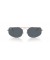 Ray-Ban RB3845 Explorer V XXL (60 - 17) مع العدسات الزرقاء و النحاس نظارات الإطار