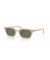 Ray-Ban RB4456 زايا الحيوي القائم XXS (50 - 19) مع الأخضر عدسات و نظارات الإطار الوردي