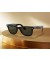 Ray-Ban RB2140 الأصلية عابر سبيل الكلاسيكية XXL (54 - 18) مع الأخضر العدسات و النظارات الشمسية الإطار الأسود