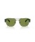 Ray-Ban RB3756 XXL (59 - 18) مع الأخضر العدسات و النظارات الشمسية الإطار الفضي