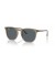 Ray-Ban RB2210 لتر (53 - 21) مع الأزرق العدسات البني نظارات الإطار