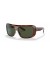 Ray-Ban RB2196 بلير L (64 - 13) مع الأخضر العدسات البني نظارات الإطار