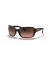 Ray-Ban RB4068 م (60 - 17) مع الوردي العدسات السلحفاة نظارات الإطار