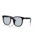 Ray-Ban RB4401D XXL (57 - 20) مع الأزرق العدسات و النظارات الشمسية الإطار الأسود