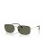 Ray-Ban RB3746 XXL (59 - 20) مع الأخضر العدسات و النظارات الشمسية الإطار الأسود