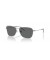 Ray-Ban RBR0102S القافلة عكس XL (58 - 15) مع العدسات الرمادية والفضية نظارات الإطار