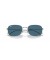 Ray-Ban RB3706 XL (57 - 20) مع العدسات الزرقاء والفضية نظارات الإطار