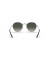 Ray-Ban RB3582 ديفيد م (51 - 20) مع العدسات الرمادية والفضية نظارات الإطار