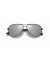 Ray-Ban RB8313 ألياف الكربون XL (61 - 13) مع العدسات الرمادية و السوداء نظارات الإطار
