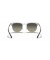 Ray-Ban RB3716 Clubmaster المعادن L (51 - 21) مع العدسات الرمادية و السوداء نظارات الإطار