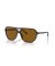 Ray-Ban RB2205 فاتورة واحدة م (57 - 16) مع البني العدسات السلحفاة نظارات الإطار