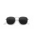 Ray-Ban RB8157 فرانك التيتانيوم S (51 - 20) مع العدسات السوداء والفضة نظارات الإطار