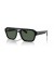 Ray-Ban RB4397 كوريجان الحيوي القائم م (54 - 20) مع الأخضر العدسات و النظارات الشمسية الإطار الأسود