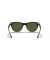 Ray-Ban RB2185 ابن السبيل الثاني الكلاسيكية L (55 - 18) مع الأخضر العدسات و النظارات الشمسية الإطار الأسود