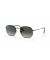 Ray-Ban RB3548 سداسية XL (54 - 21) مع العدسات الرمادية و السوداء نظارات الإطار