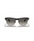 Ray-Ban RB4175 Clubmaster المتضخم L (57 - 16) مع العدسات الرمادية و السوداء نظارات الإطار