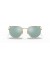Ray-Ban RB3548N سداسية شقة العدسات م (51 - 21) مع الفضة العدسات الذهب الإطار النظارات الشمسية