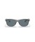 Ray-Ban RB2132 جديد عابر سبيل الكلاسيكية م (55 - 18) مع الأزرق العدسات رمادي نظارات الإطار