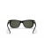Ray-Ban RB2283 بوربانك XL (55 - 20) مع الأخضر العدسات و النظارات الشمسية الإطار الأسود