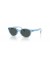 Ray-Ban RB9080S الاطفال الحيوي القائم ق (45 - 16) مع العدسات الرمادية والزرقاء نظارات الإطار