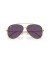 Ray-Ban RBR0101S الطيار عكس XXL (62 - 11) مع البنفسجي العدسات الذهب الإطار النظارات الشمسية