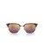 Ray-Ban RB4416 جديدة Clubmaster XL (53 - 20) مع الأحمر العدسات و النظارات الشمسية الإطار الأحمر